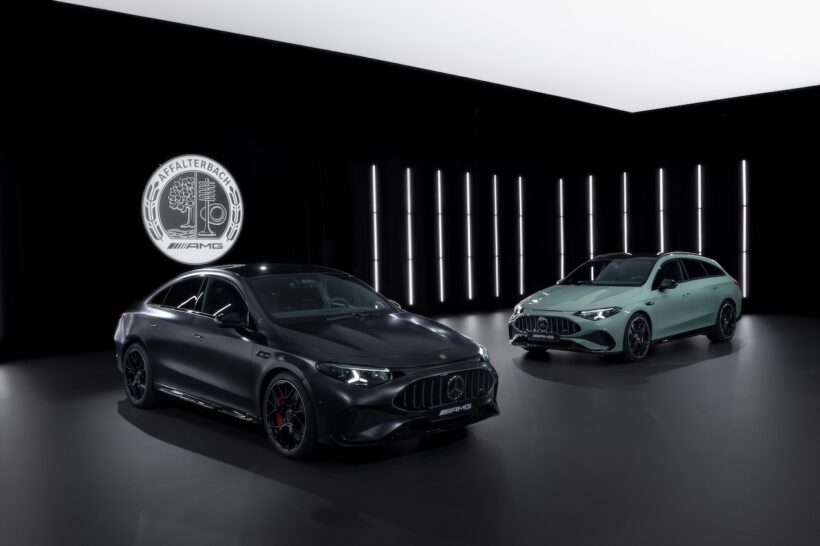 「メルセデス AMG CLA 45 4MATIC+」のエクステリア。