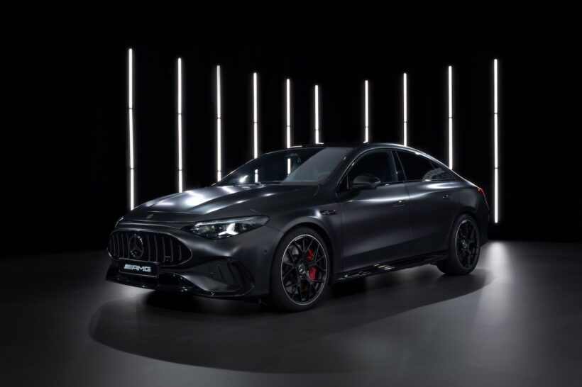 「メルセデス AMG CLA 45 4MATIC+」のエクステリア。
