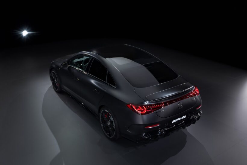 「メルセデス AMG CLA 45 4MATIC+」のエクステリア。