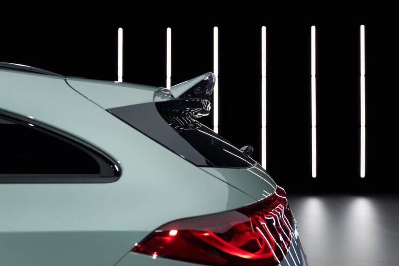 「メルセデス AMG CLA 45 4MATIC+」のエクステリア。