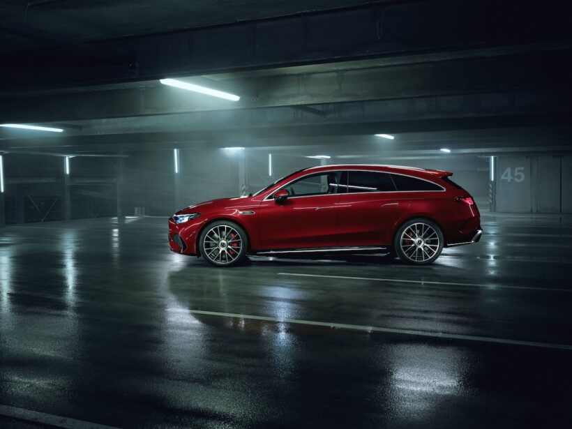 「メルセデス AMG CLA 45 4MATIC+」のエクステリア。