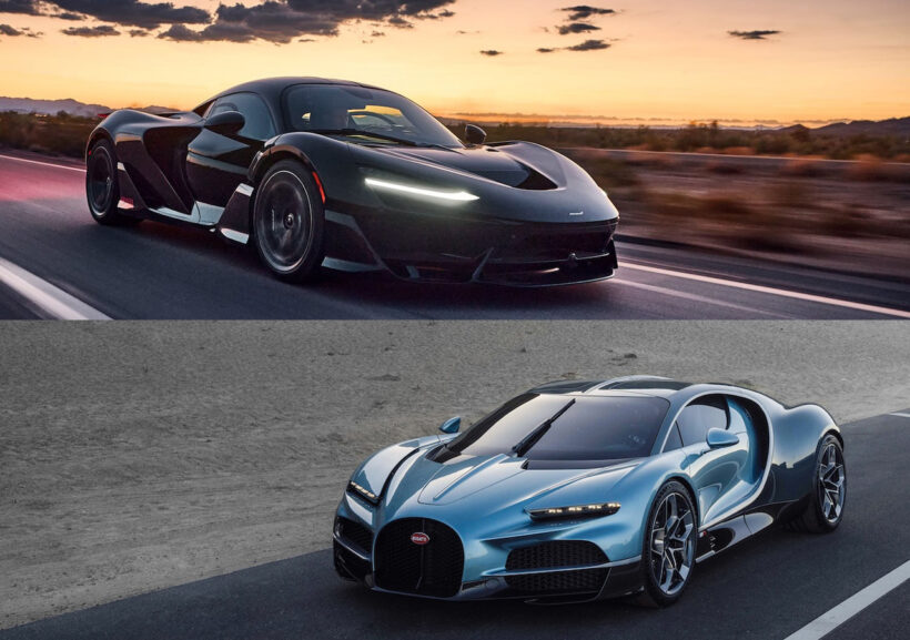 McLaren W1 × BUGATTI Tourbillon