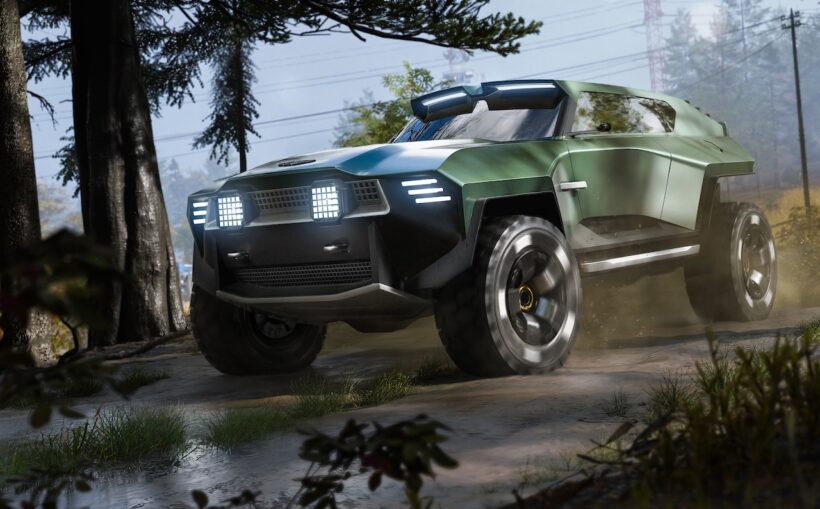 『Call of Duty: Modern Warfare 4』に登場する、デジタル専用軍事車両「アストンマーティン ドレッドノート」。