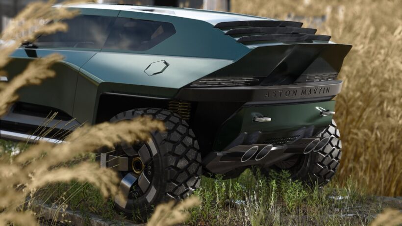 『Call of Duty: Modern Warfare 4』に登場する、デジタル専用軍事車両「アストンマーティン ドレッドノート」。