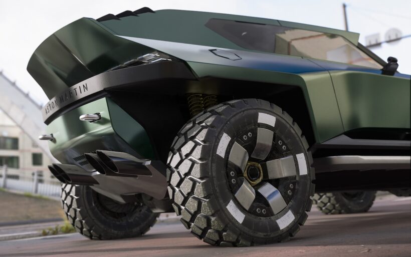 『Call of Duty: Modern Warfare 4』に登場する、デジタル専用軍事車両「アストンマーティン ドレッドノート」。