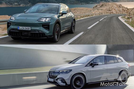 Porsche Cayenne S Electric × Mercedes-AMG EQE 53 4MATIC+ SUV