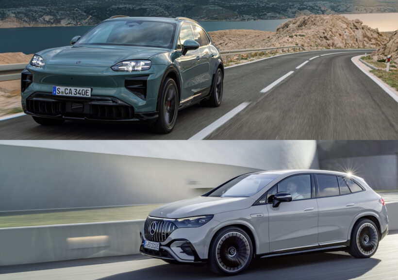 Porsche Cayenne S Electric × Mercedes-AMG EQE 53 4MATIC+ SUV