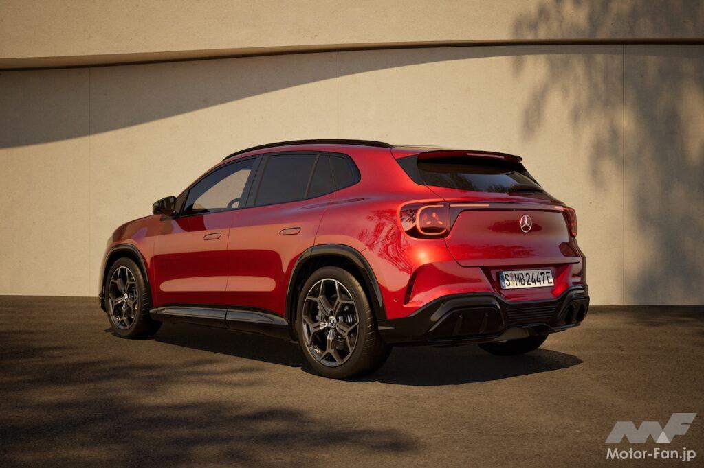 新型「メルセデス・ベンツ GLA」のエクステリア。