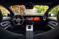 新型「メルセデス・ベンツ GLA」のインテリア。