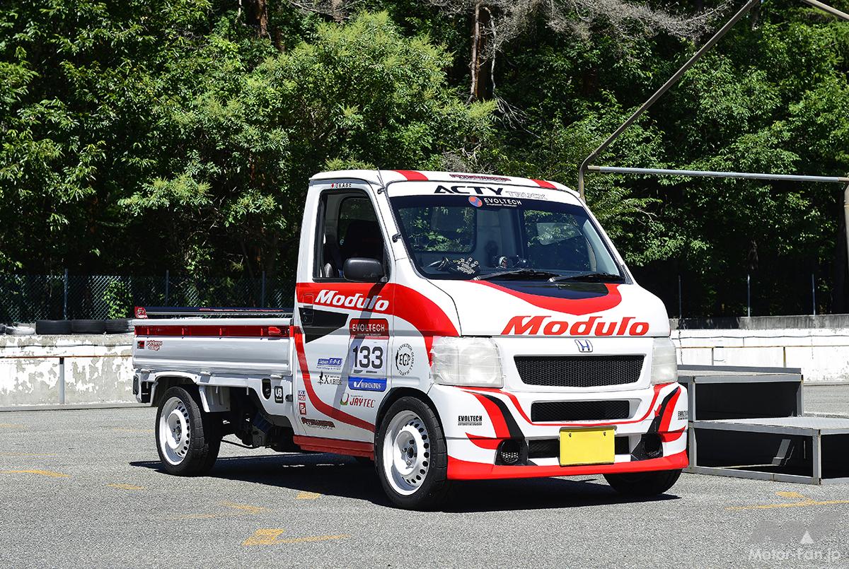 社用車はミッドシップ』NSXを意識したアクティトラック【写真・3枚目