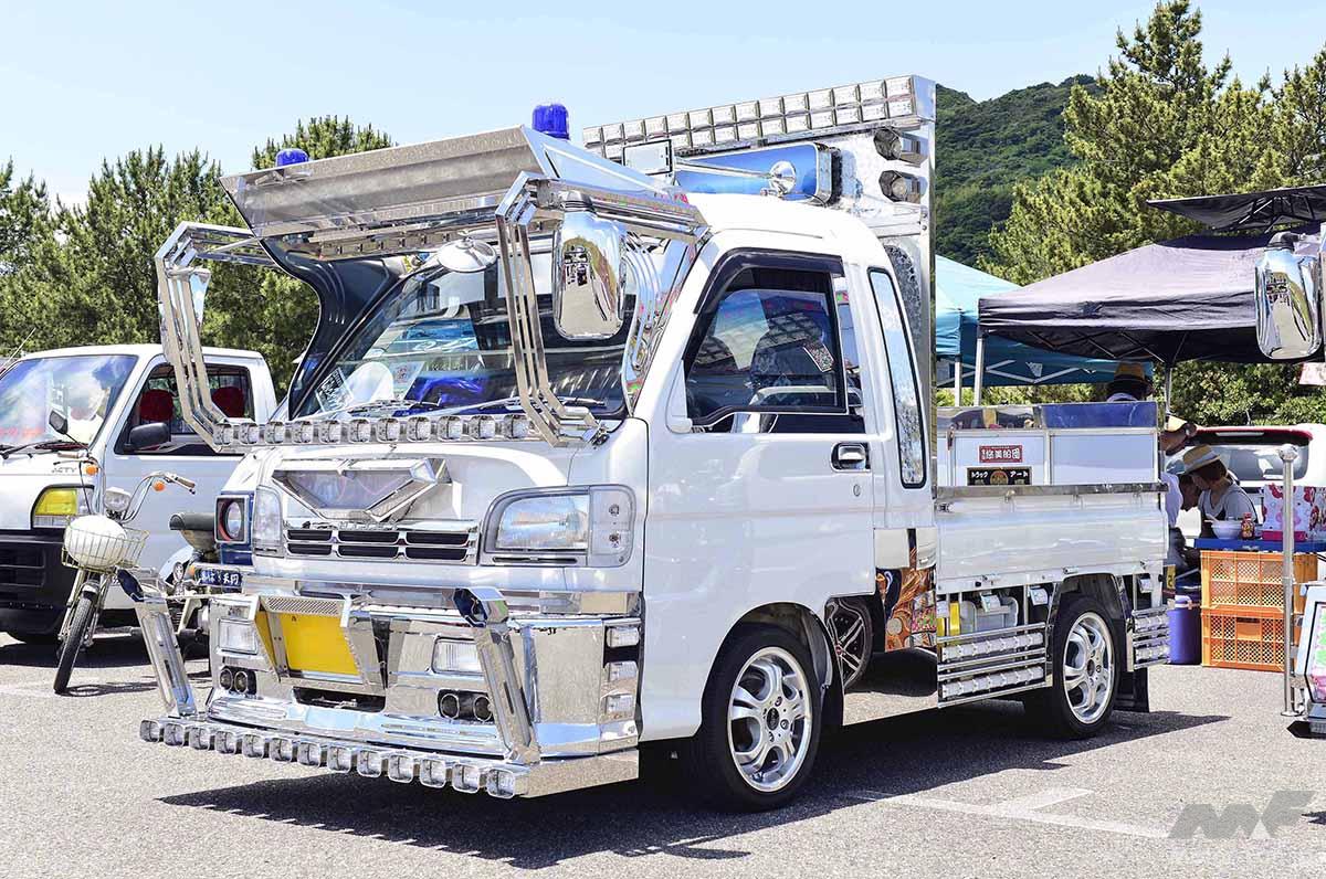 トラック野郎に憧れて……」ハイゼットトラックをコテコテにデコる
