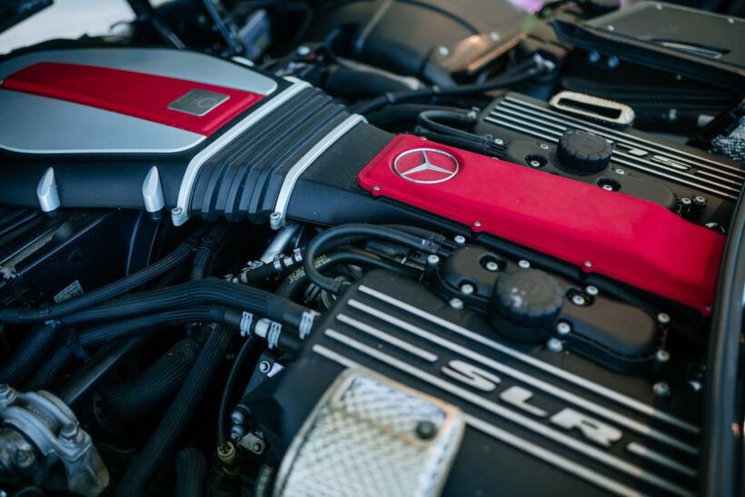5.4リッターV8DOHCスーパーチャージャーM155SLR型ユニット