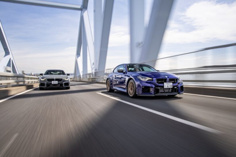 M2 CS（右）とM2。