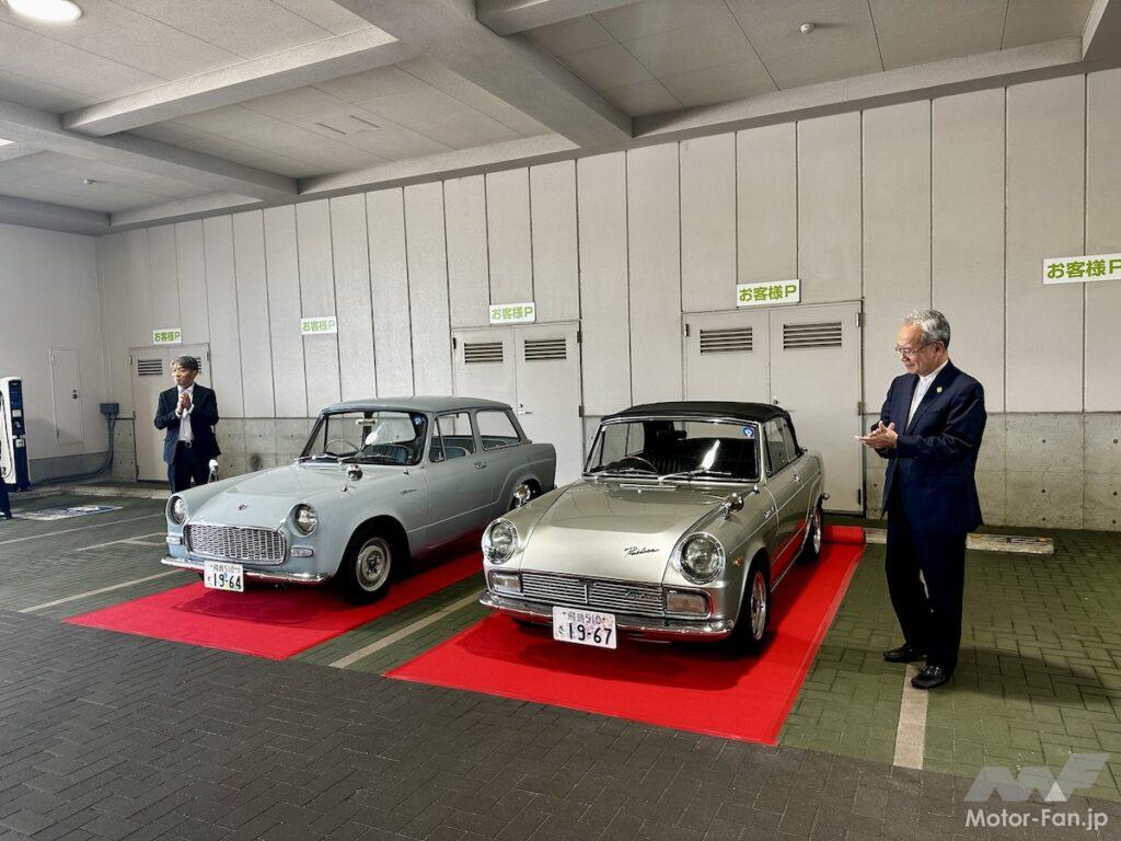 奈良トヨタさんの「パブリカ デラックス」&「パブリカ コンバーチブル」