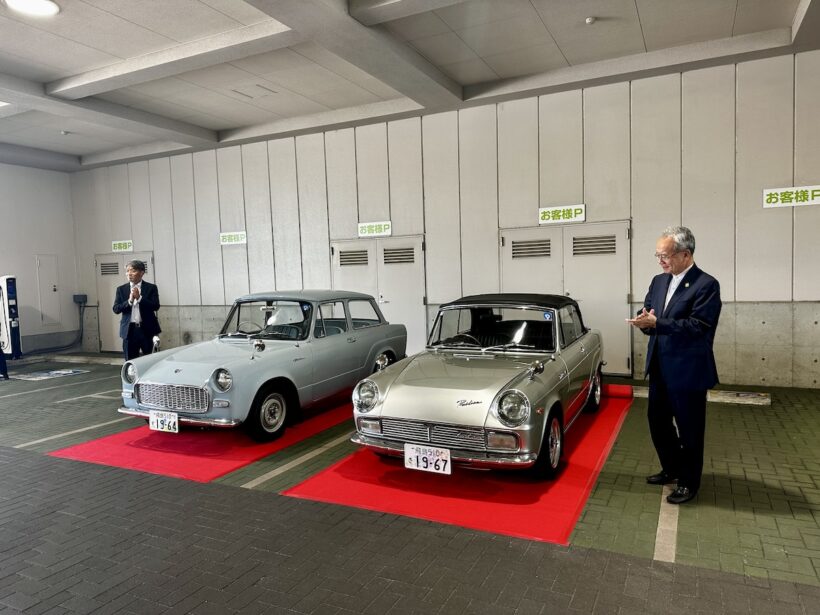 奈良トヨタさんの「パブリカ デラックス」＆「パブリカ コンバーチブル」
