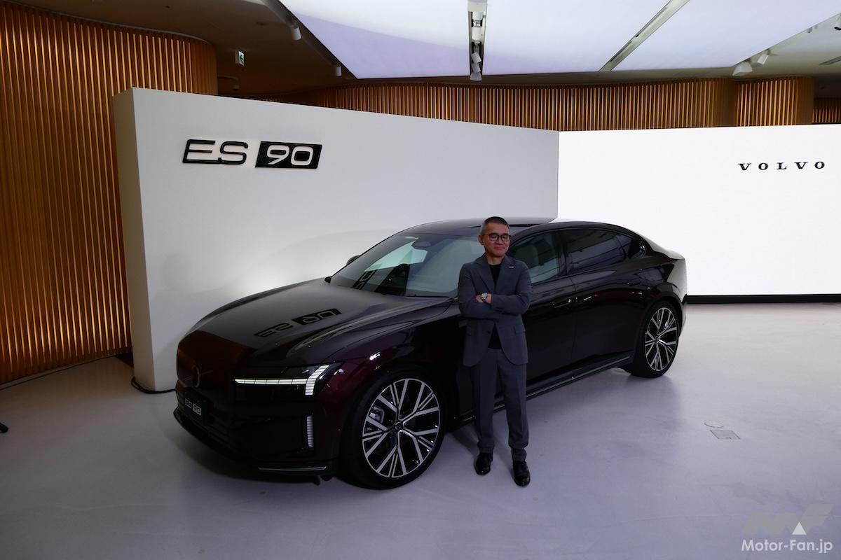 ボルボが新時代のフラッグシップEV「ES90」「EX90」を日本導入「800V