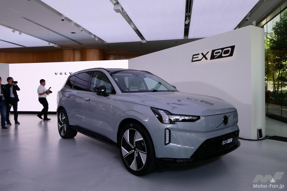 ボルボが新時代のフラッグシップEV「ES90」「EX90」を日本導入「800V