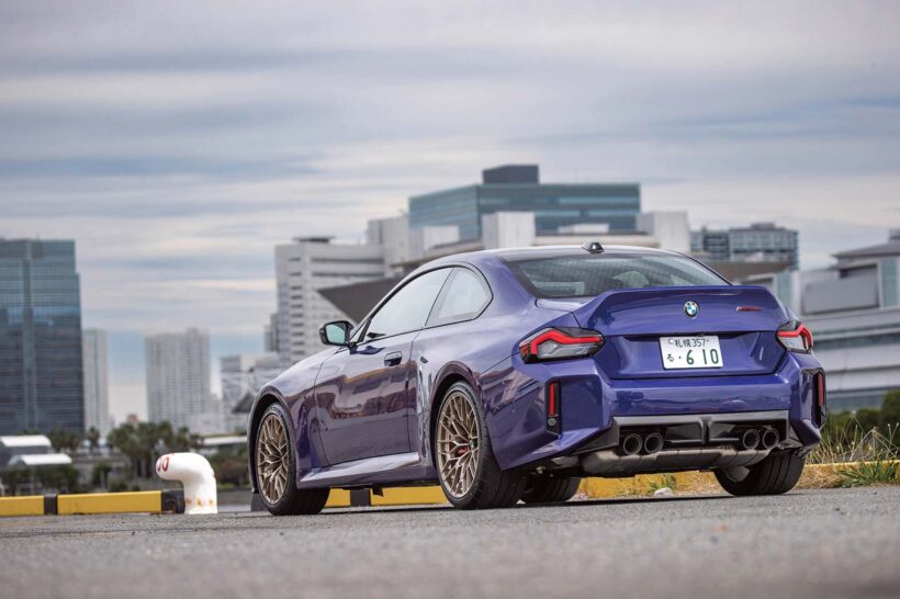 昨秋登場し、日本でも限定87台ながら導入されたハイパフォーマンスクーペ、BMW M2 CS。M4に匹敵する530PSにまで引き上げられた最高出力とリヤのダックテールを特徴とする、今や希少なコンパクトでハイパワーな最新BMW Mモデルを西川淳が試した。果たしてその印象は？