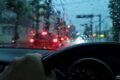 雨の中の運転