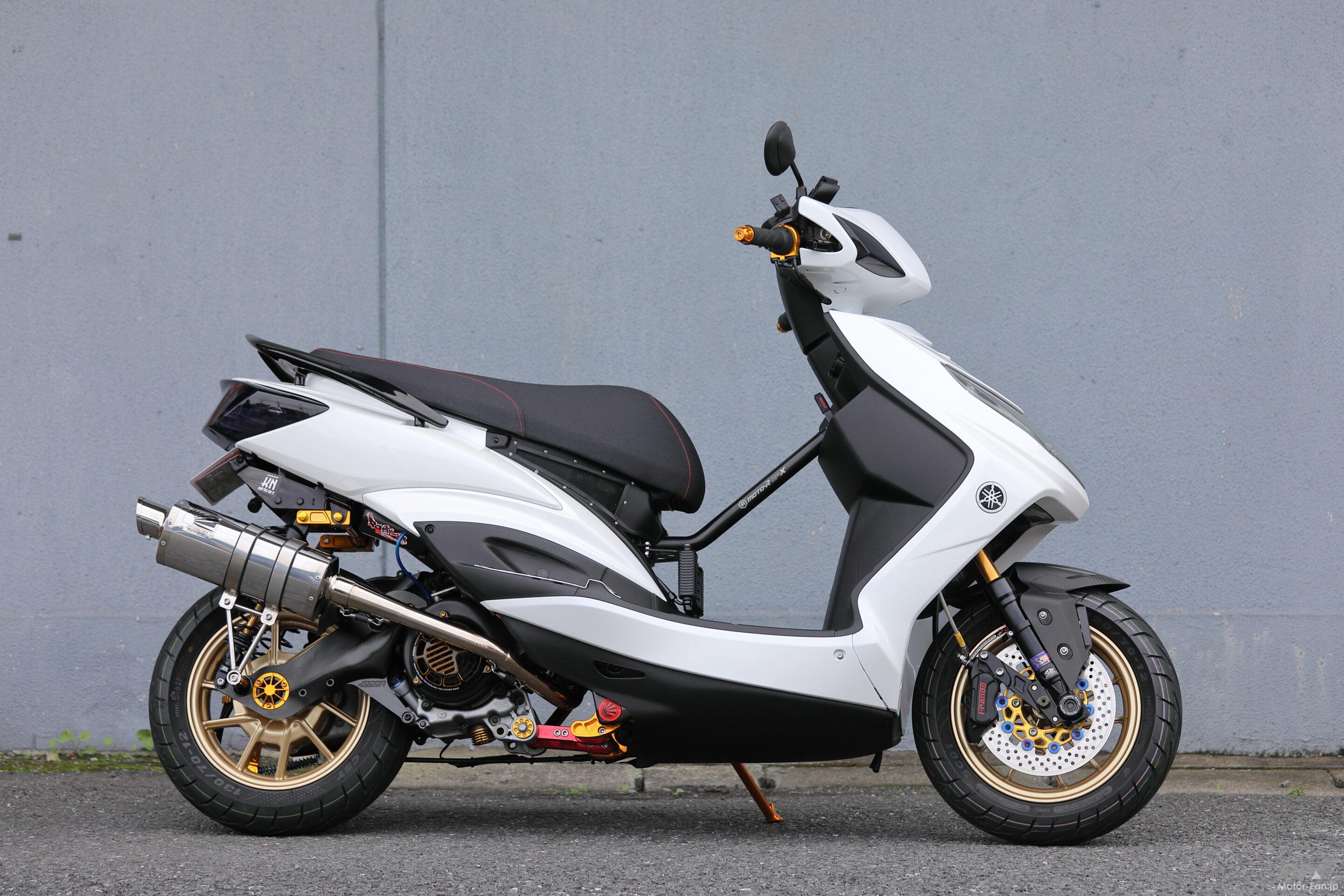 シグナス2型　走り屋 シンプルボディで中身はがっつり！ シグナスX（2型）の通勤快速号に