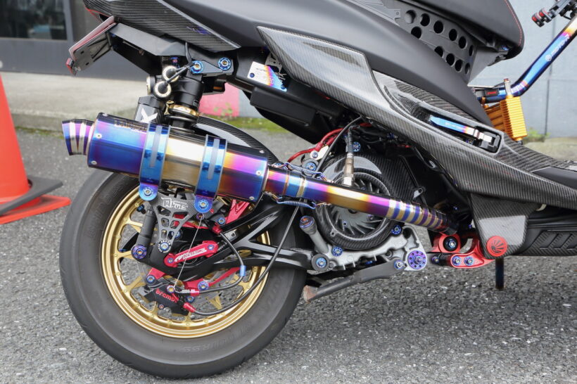 シグナスX-4型】カーボン&チタンのオンパレード! SPLオーダー シグナスX-4型】カーボン&チタンのオンパレード! SPLオーダー