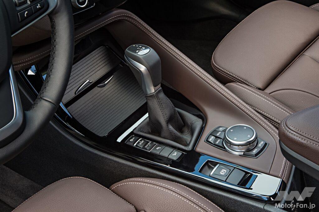 2代目BMW X1のセンターコンソールまわり
