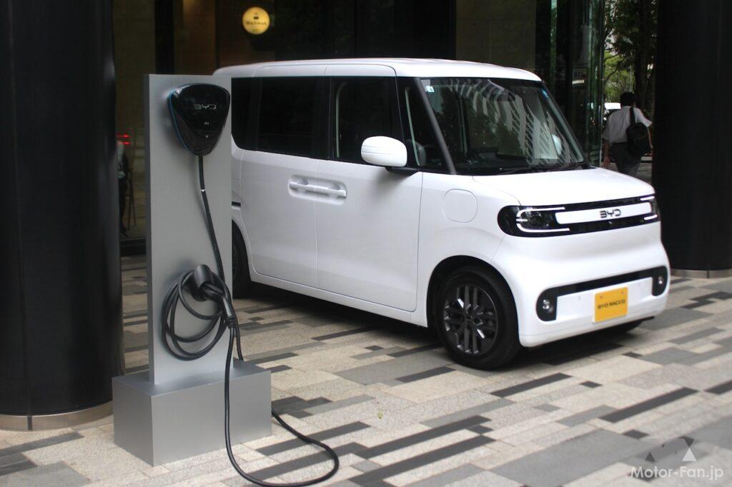 先日発表、発売されたばかりのBYDラッコ
