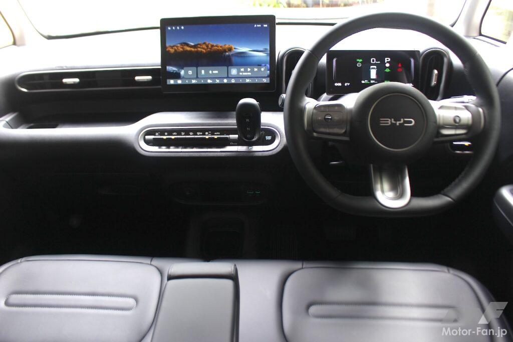 BYDラッコのインパネ