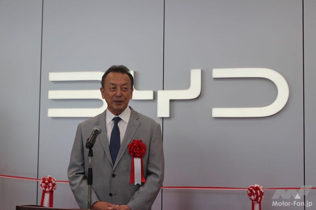 BYD Auto Japanの東福寺 厚樹社長