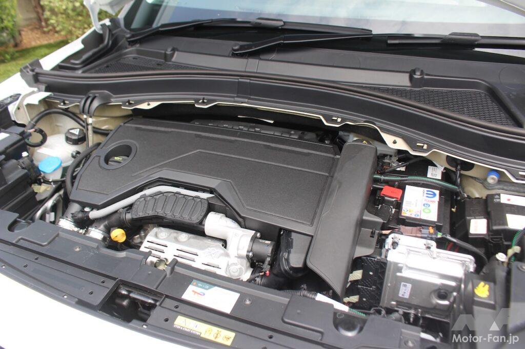 1.2L直列3気筒ガソリンターボエンジンと48Vマイルドハイブリッドを組み合わせる