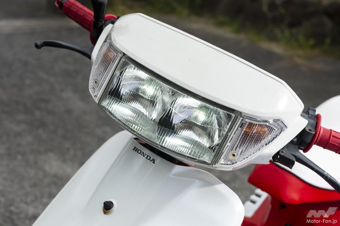 見た目は純正風、でもフロントはディスク化！ 6.8psホンダDJ・1RR改の