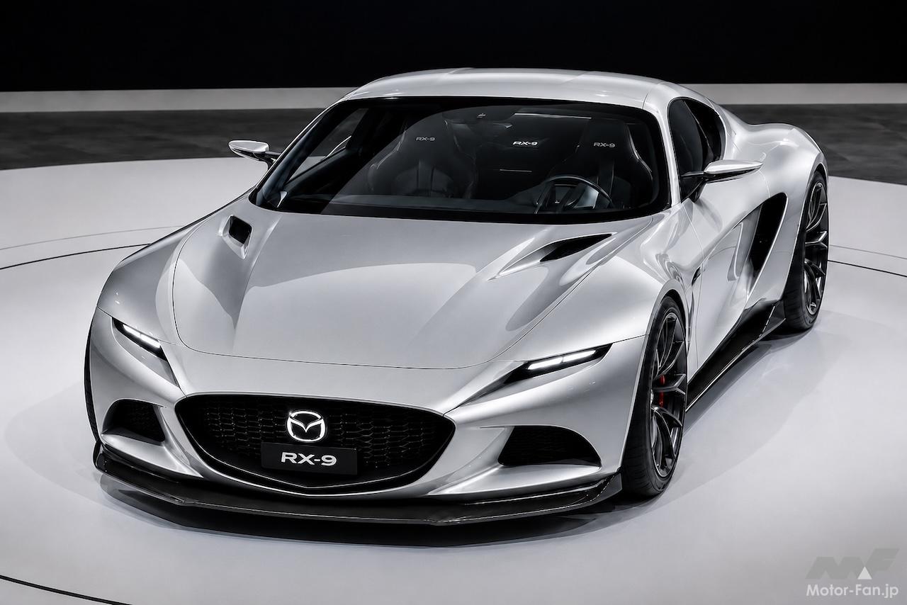 RX-7」後継は「RX9」？マツダ「ICONIC SP」市販化はどこまで進んだのか