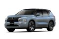 「スリーダイヤ」は三菱グループが長年にわたり築き上げてきた「信用」の象徴（写真はアウトランダーPHEV）。