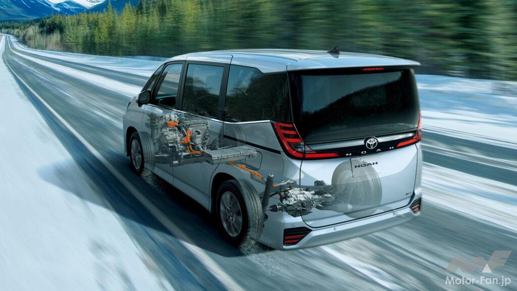 一部改良でE-Fourに「SNOW EXTRAモード」を追加