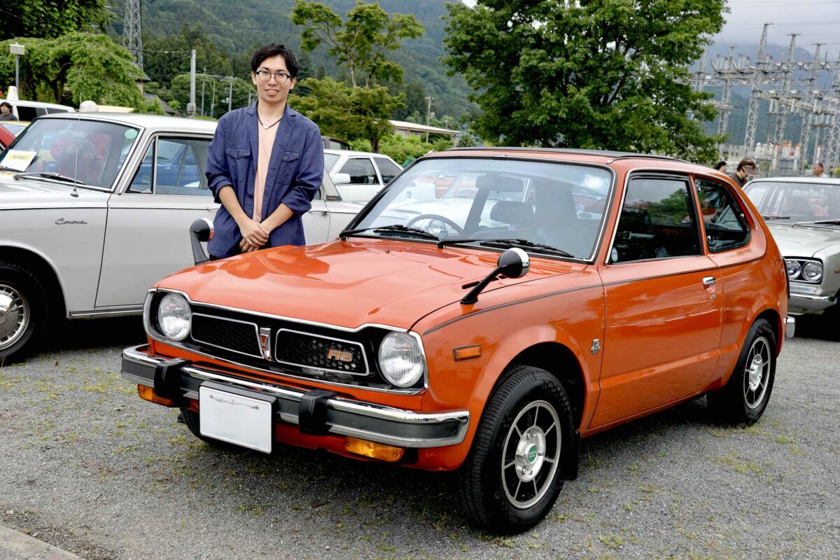 20代の初代シビック乗り！ S800をレストアして旧車に開眼！【花見の里で感謝の集いやります！】 