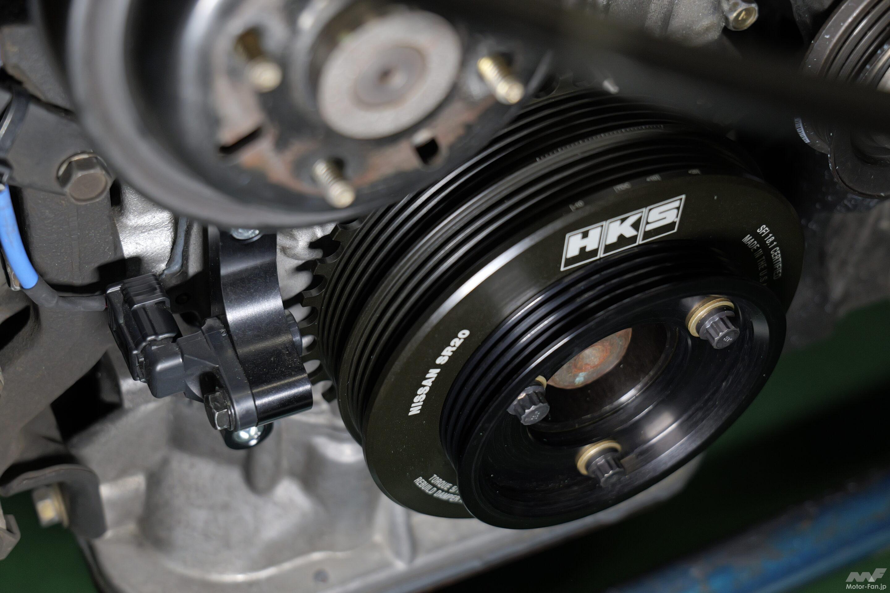HKSがSR20DETのクランク角センサーコンバージョンキットを発売 高回転