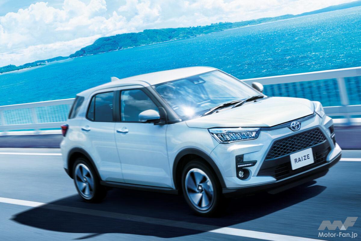 【2026年7月のSUV販売台数TOP10】トヨタ・ライズが7カ月連続首位！トヨタ勢が5車種ランクイン