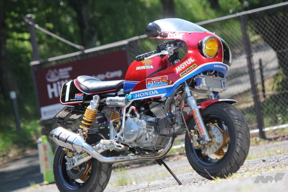 「そのカウル、何用!?」ドゥカティ×RS125Rを合体！ カーボン職人が作った“耐久レーサー風”モンキー
