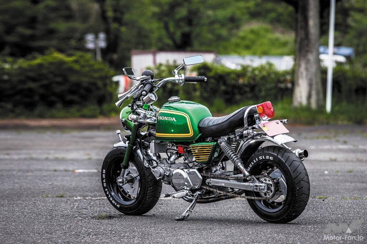 ゴールド×グリーンが映える！ 111ccゴリラの「可愛くレトロ」な作り方