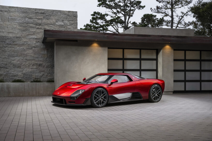 マクラーレン オートモーティブがモントレー カー ウィークで発表したコンセプトカー「McLaren McL 6GT」。