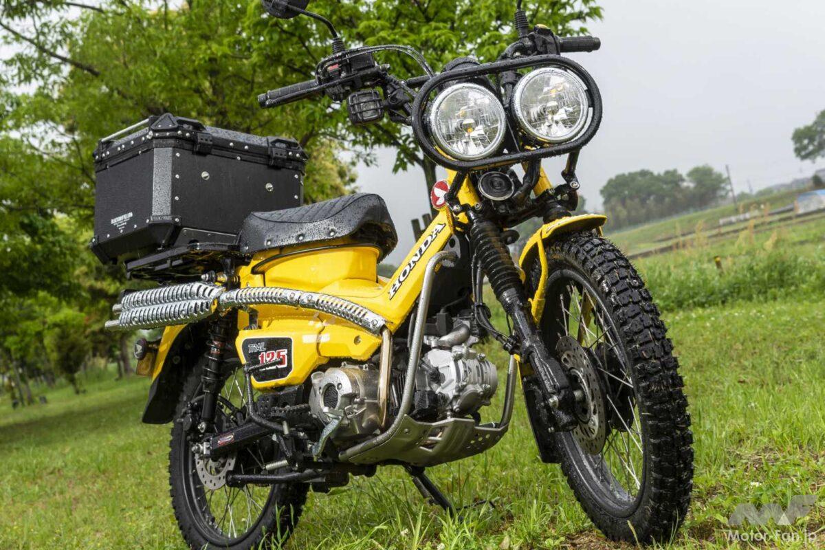 CT90を現代版にアップデート！ BAJA風2灯ライトが映えるCT125ハンターカブ