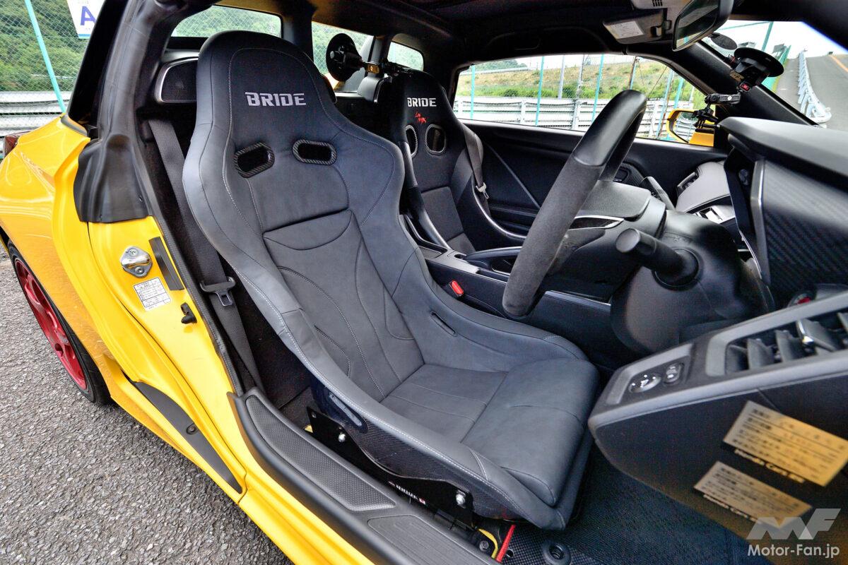 BRIDEニュルマン ヌグレ S660編 標準レール対応のゆったりフルバケットを冨林勇佑が試乗レポート