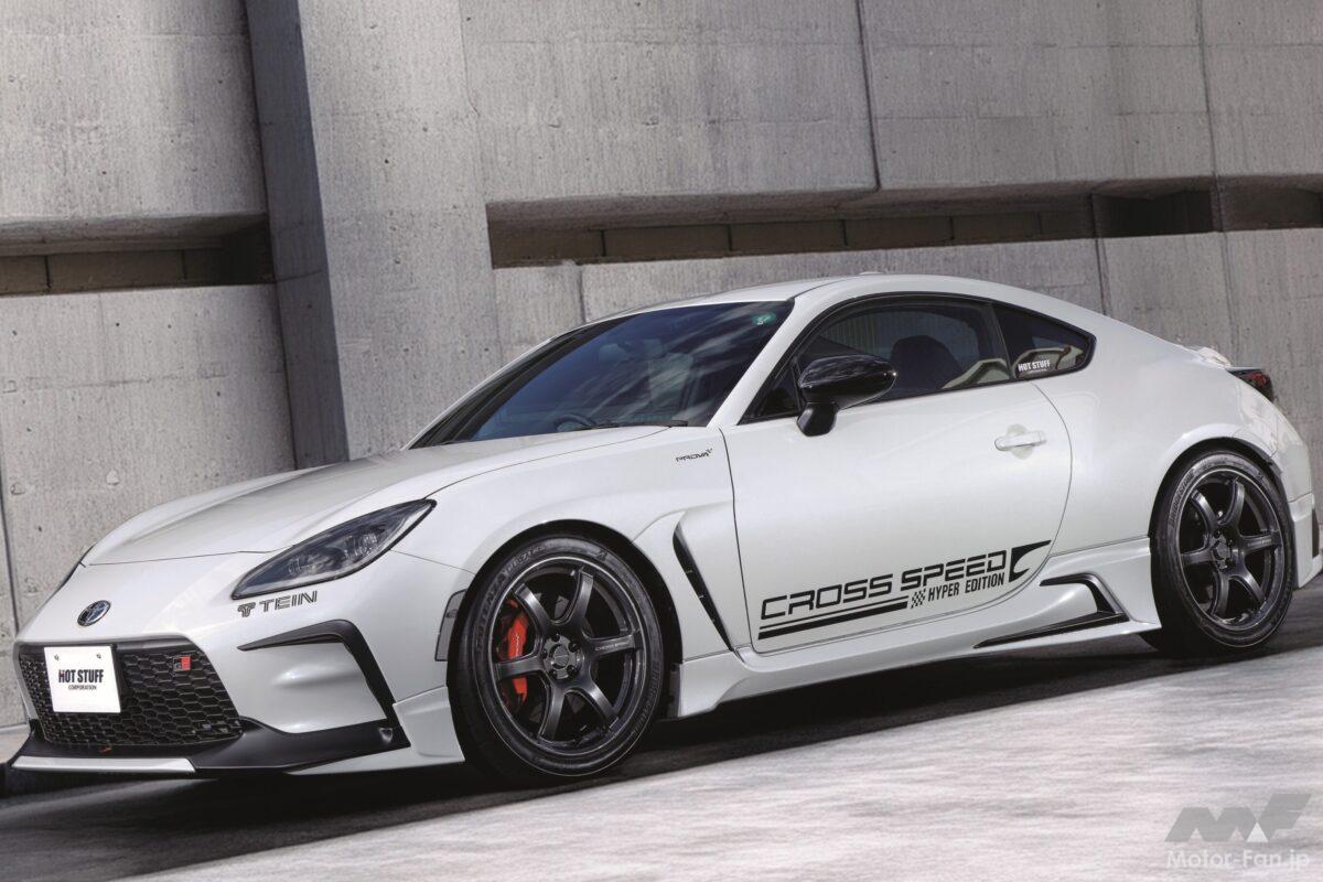 GR86/86/BRZに似合い過ぎるHOT STUFF CROSS SPEED “HYPER EDITION” RS6　 は18×8.0J inset 44がジャストサイズ