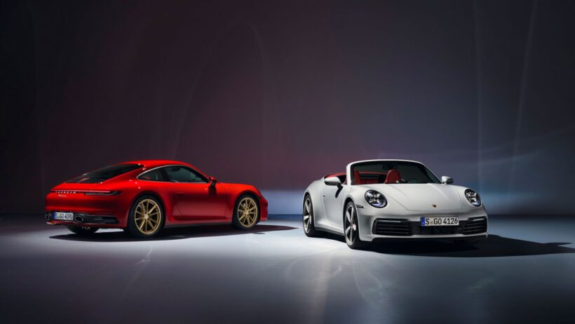 「911」の名前は、現代まで続くポルシェを代表するモデル名に発展した。