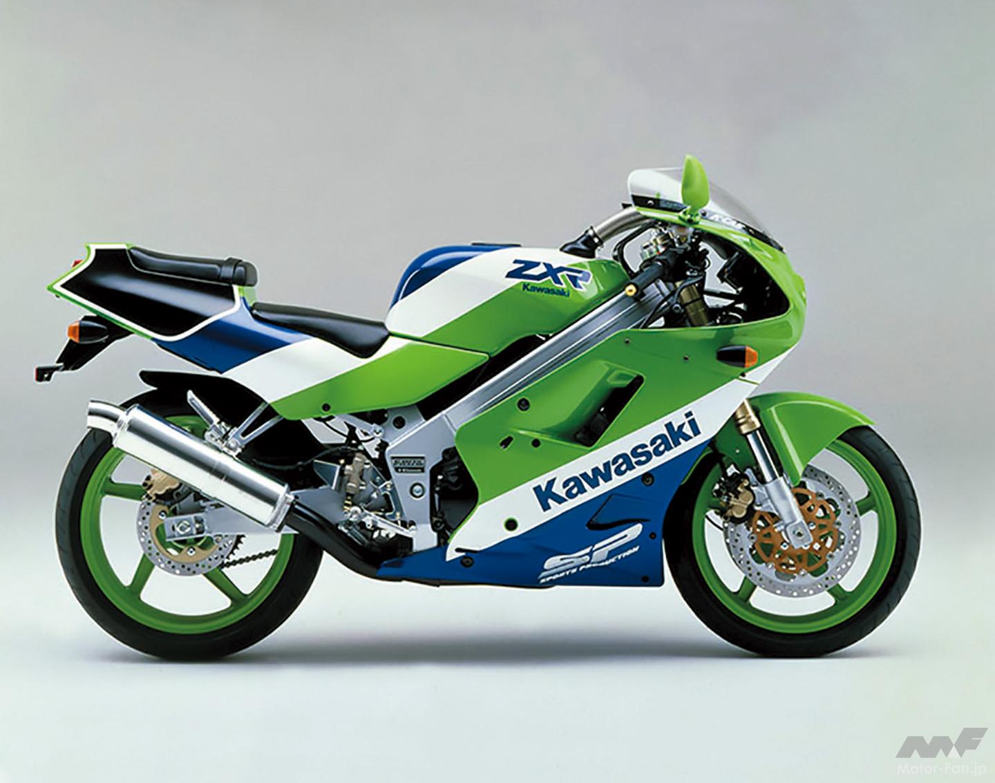 いまでは当たり前になった倒立フォークを初採用 カワサキZXR250が1989