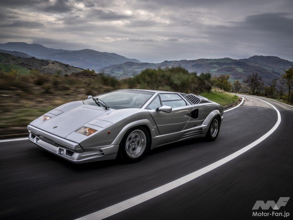 1988年の創立25周年記念モデル「Lamborghini Countach 25 Anniversario」。