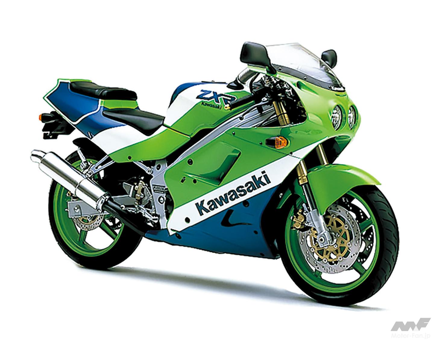 いまでは当たり前になった倒立フォークを初採用 カワサキZXR250が1989