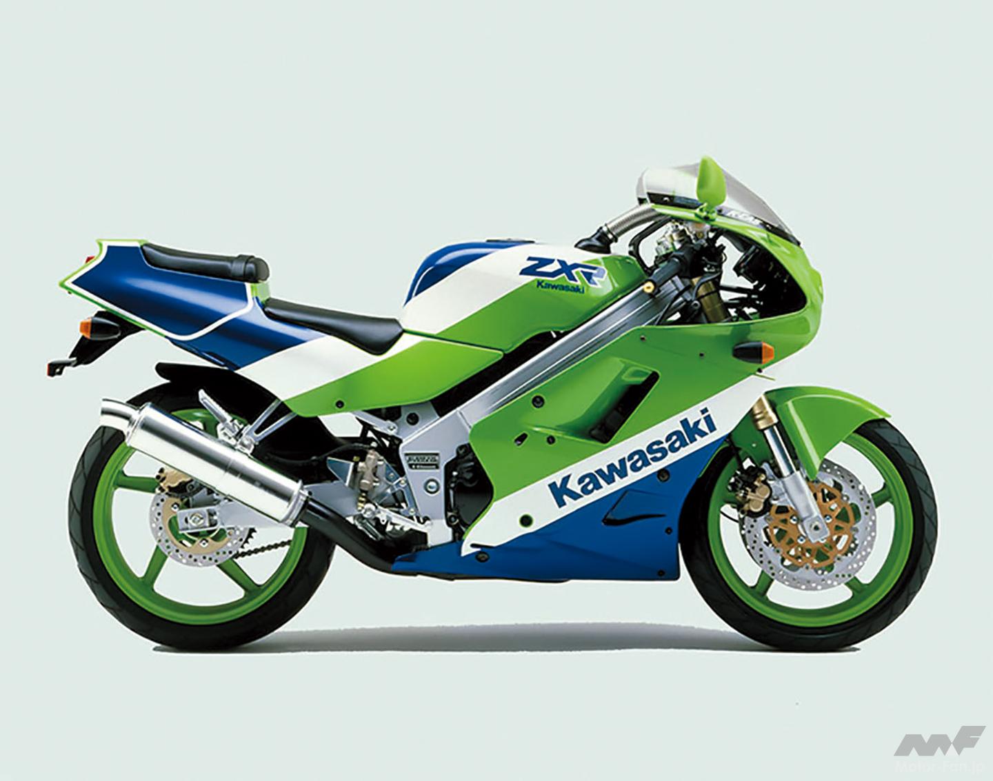 いまでは当たり前になった倒立フォークを初採用 カワサキZXR250が1989