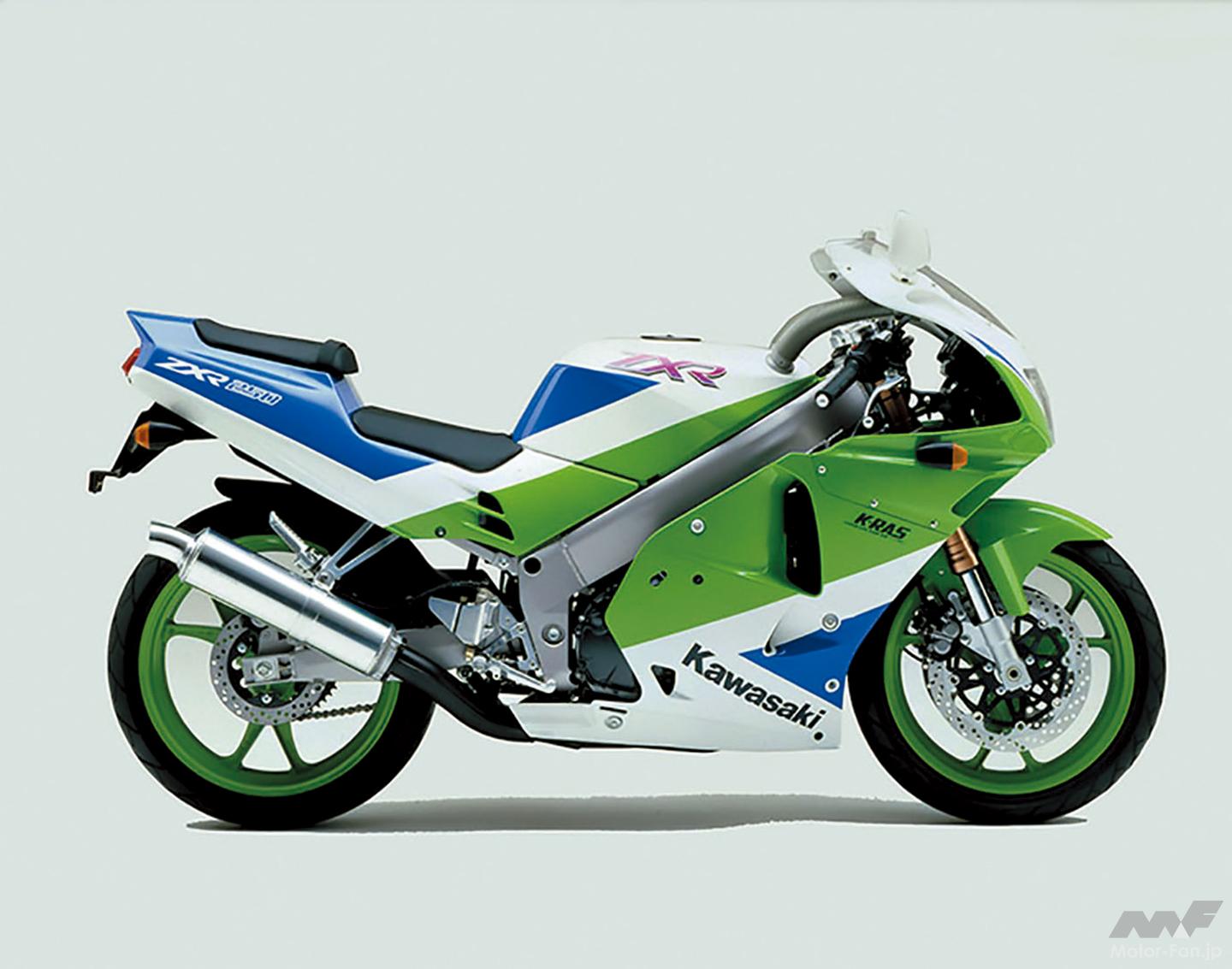 いまでは当たり前になった倒立フォークを初採用 カワサキZXR250が1989