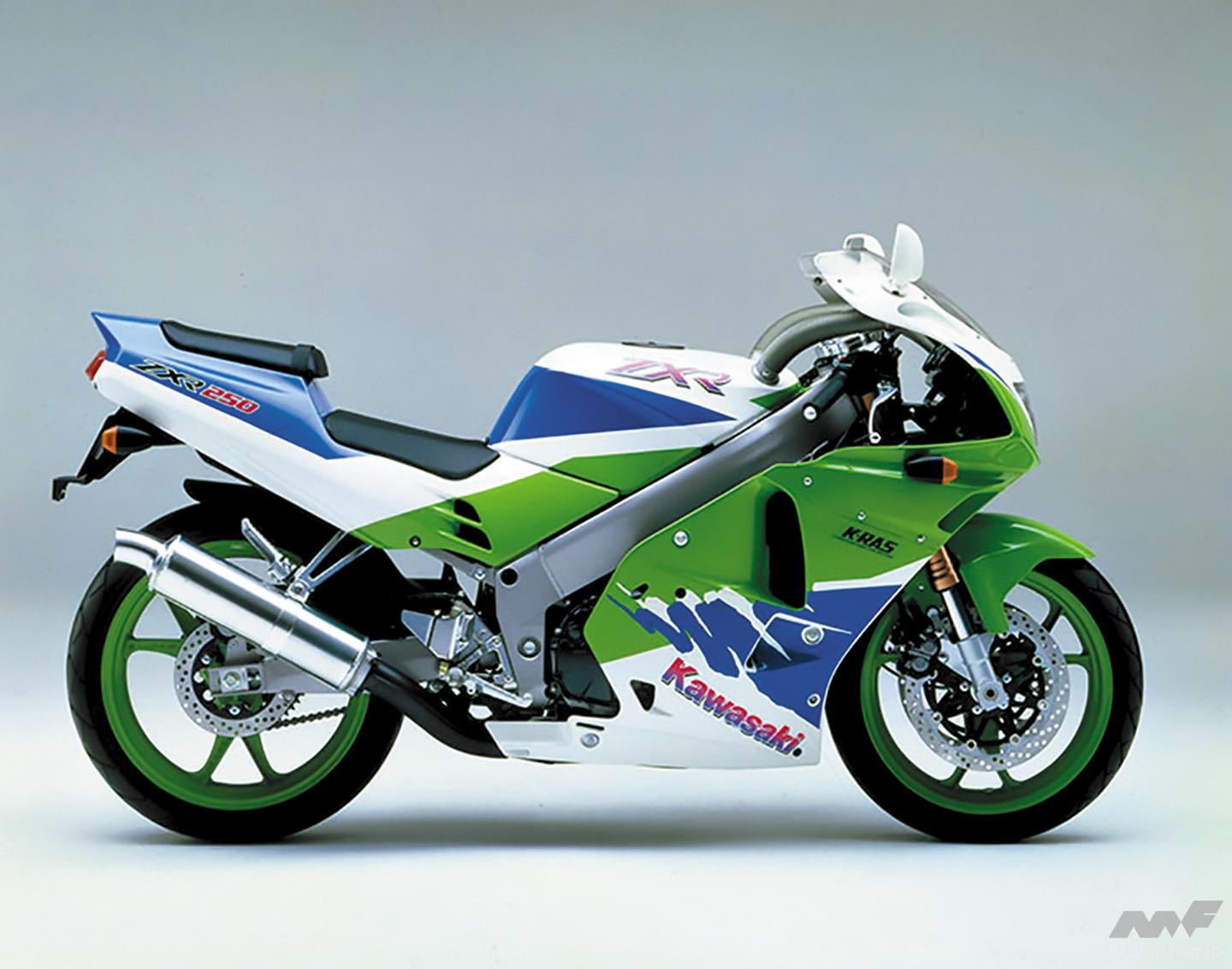 いまでは当たり前になった倒立フォークを初採用 カワサキZXR250が1989